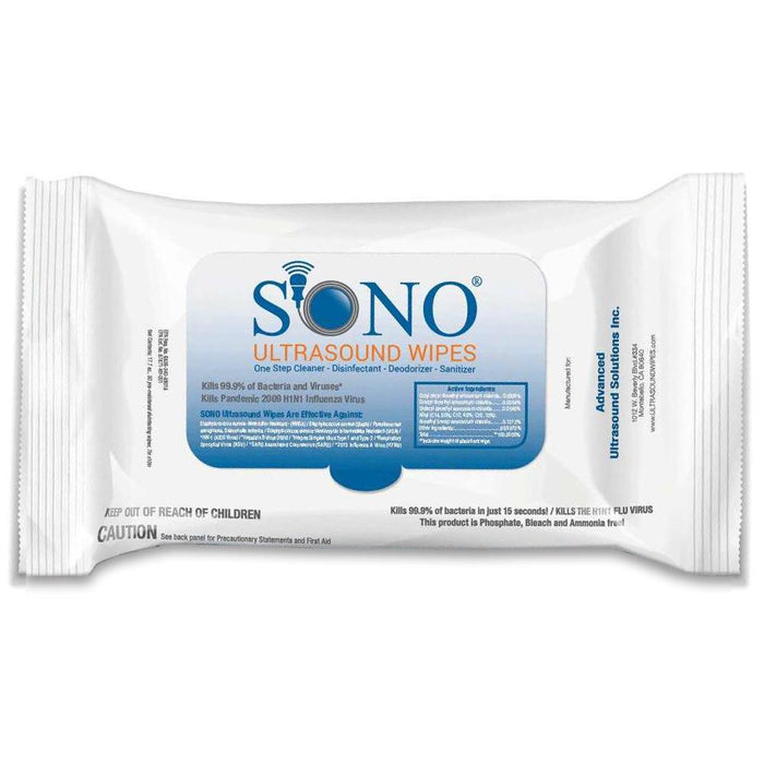 SONO Disinfecting Wipes - 50 Wipe Packet - Allied 100 SONO4018