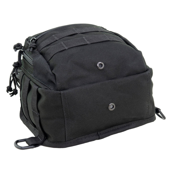 LINE2design Sling Backpack, Bleeding Control Sling Bag, Over The Shoulder Sling Backpack, MOLLE Bag for First Aid Day Pack - Black - LINE2design 56475-BK