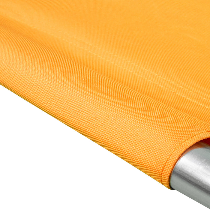 LINE2design EMS Portable Stretcher Emergency Foldaway Medical Flat Four Steel Bars Stretchers with Grip Handles & Zippered Carrying Case - Orange - LINE2design 70039-O