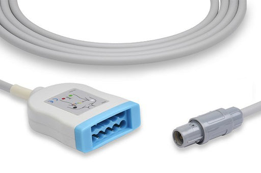 TMCT-210880 Siemens Compatible EKG Trunk Cable. 10 Leads