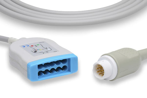 TP-210850 Philips Compatible EKG Trunk Cable. 10 Leads