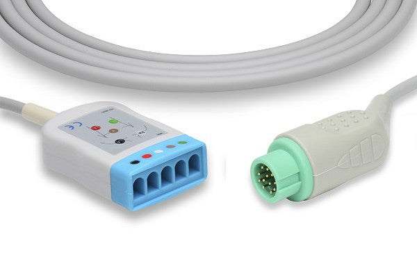 TR-25120 Mindray - Datascope Compatible ECG Trunk Cable. 3 / 5 Leads