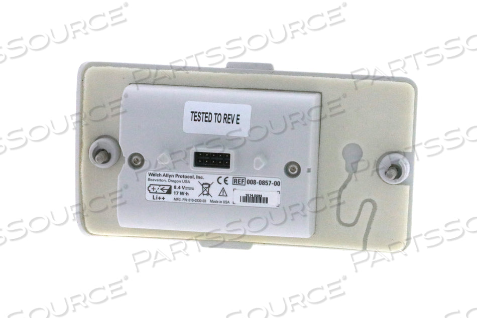 REPLACEMENT 8.4V LITHIUM-ION RECHARGEABLE BATTERY by Welch Allyn Inc.