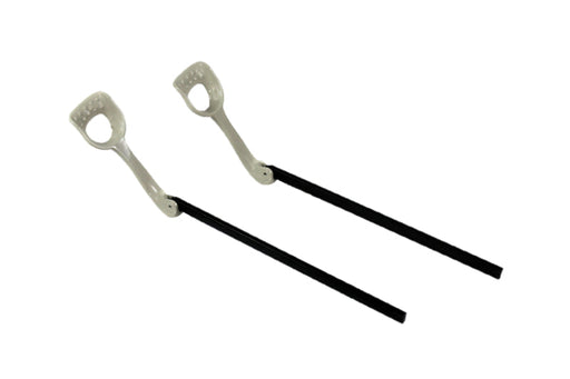 Exam Table Stirrup Assembly For 222, 622, 623, 223 Barrier-free Examination Table, Pebble Grey - Midmark 002-0719-09