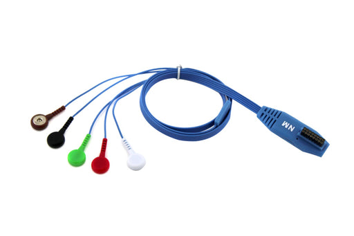 IQholter® Lead Wire, 5-Lead, Blue - Midmark 90-30-0205