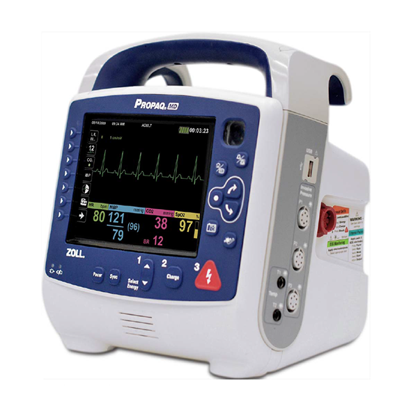 Propaq MD Loaded (Biphasic, 12 lead ECG, AED, Pacing, Spo2, Nibp, CO2) (Refurbished)