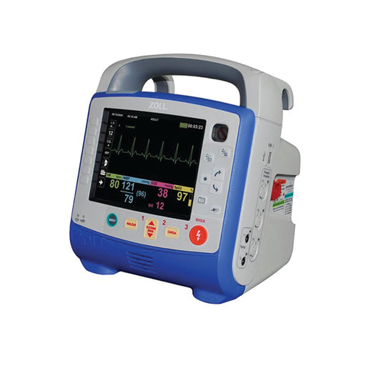 Zoll X Series Loaded (Biphasic, 12 lead ECG, AED, Pacing, Spo2, Nibp, CO2)  (Refurbished)