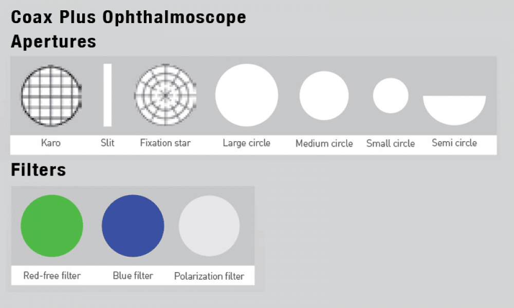 Coax Plus Ophthalmoscope Head, Xenon - ADC 5442X