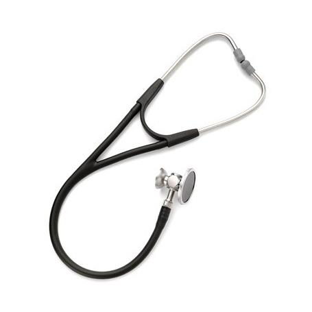 Welch Allyn Harvey DLX Black Cardiology Stethoscope 28" [71 Cm.] - Welch Allyn 5079-325