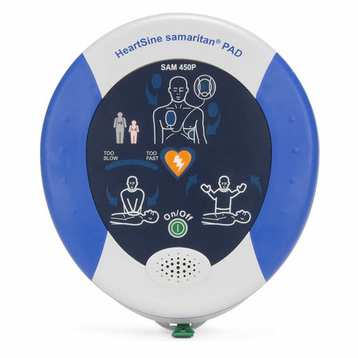 HeartSine Samaritan 450P Connected AED with HeartSine Gateway - Heartsine 450-BAC-US-GW