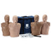 Prestan Professional Adult CPR Training Manikins 4-Pack  - Prestan PP-AM-400-MS / PP-AM-400-DS - 1