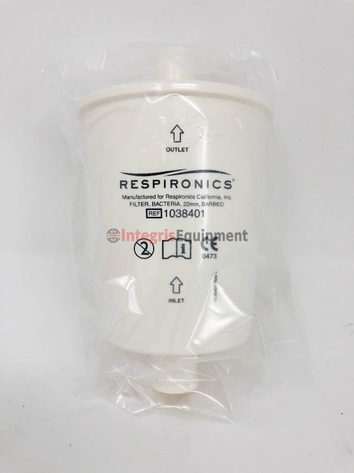 1038401 Philips / Respironics Bacteria Filter for V200 Ventilators - Discontinued