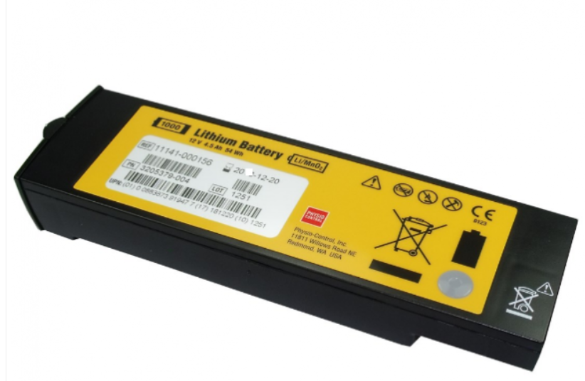 Replacement Battery for Physio Control LIFEPAK 1000. American Made FDA certified