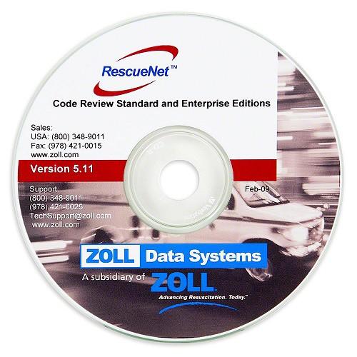 RescueNet Code Review Software - Physical copy - Zoll 8000-0608-01
