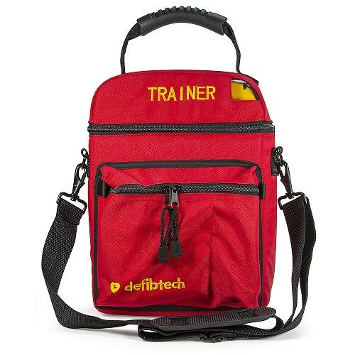 Red Trainer Soft Carrying Case - Defibtech DAC-101