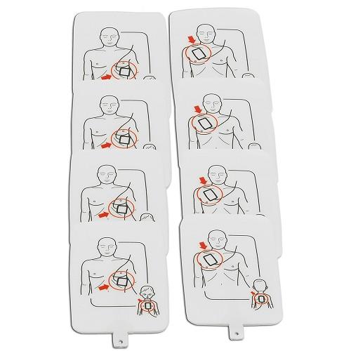 Adult/Child Replacement Training Pad Set, 4-Pack (8 pads total)  - Prestan PP-UTPAD-4