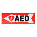 AED Sign - Left Arrow - Defibtech DAC-232 - 1
