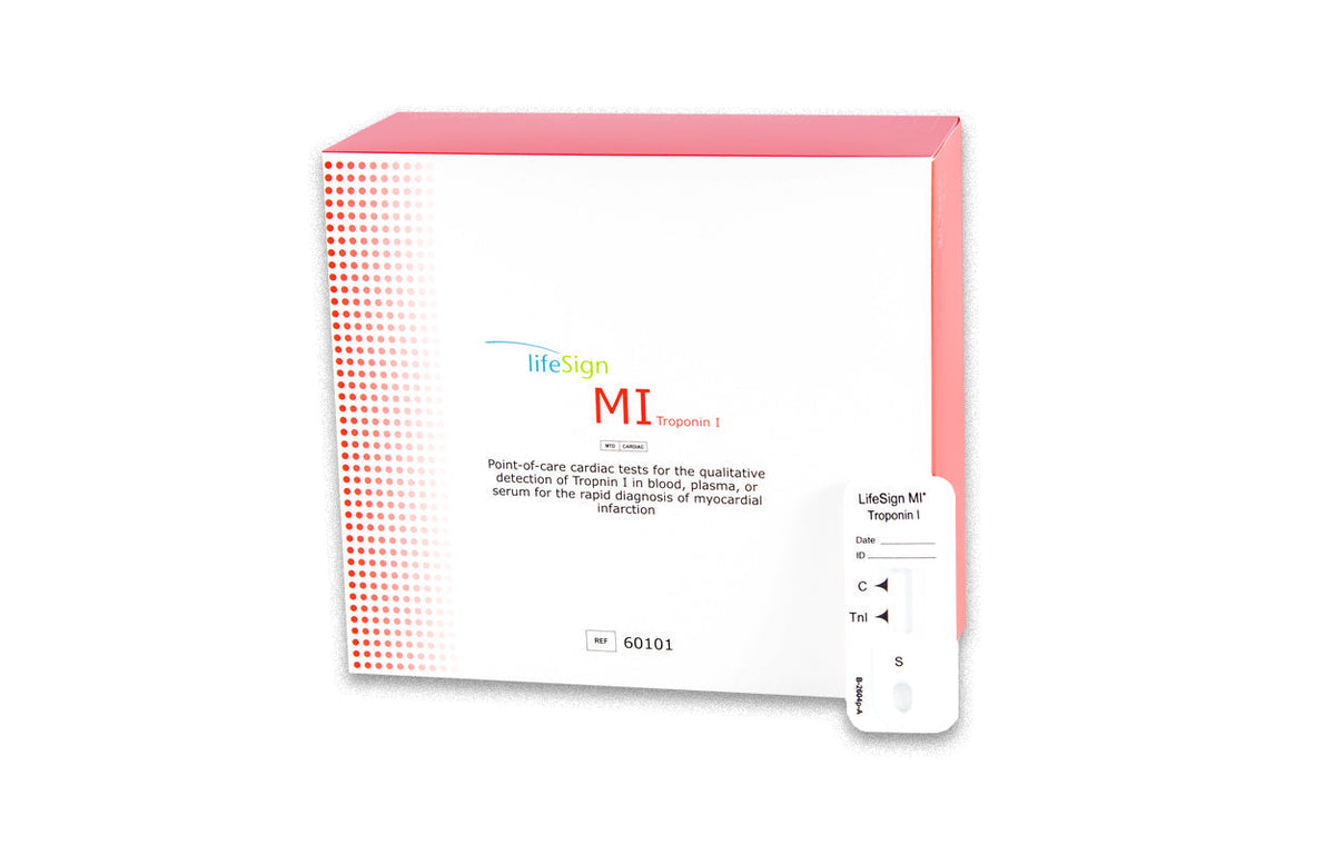 LifeSign MI Troponin I (20 Tests) - Lifesign 60101 — Integris Equipment LLC